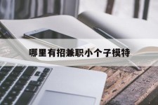 喀什哪里有招兼职小个子模特(哪里有招兼职小个子模特的)
